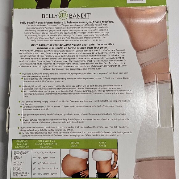 Belly Bandit Viscose Bamboo Post-Partum Belly Wrap - Picture 4 of 4